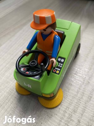 Playmobil 3790.  Utcaseprő gép!