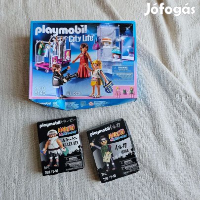 Playmobil 3 doboz egyben