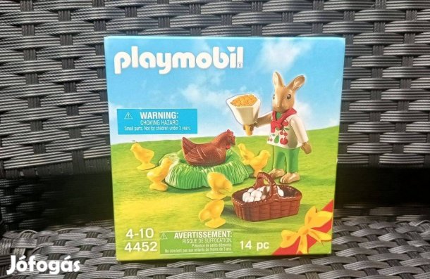 Playmobil 4452 Húsvéti Nyúl Csirkékkel Új Bontatlan