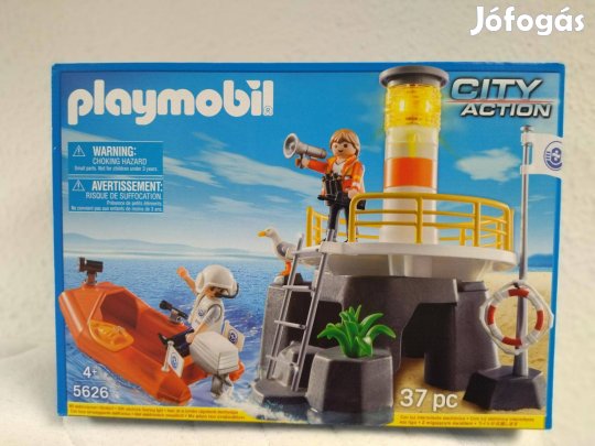 Playmobil 5626 Világítótorony mentőjárművel új, bontatlan