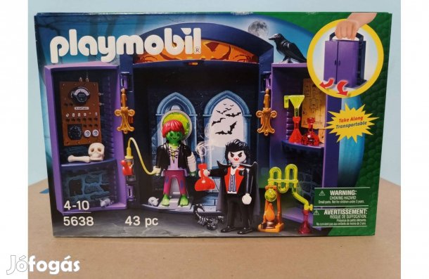 Playmobil 5638 Hordozható Rémkastély Új Bontatlan