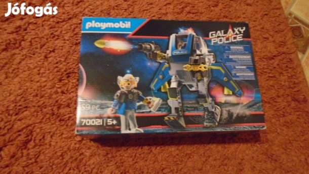 Playmobil 70021 Galaxy Police -Űrrendőrség szett dobozában -kompletten