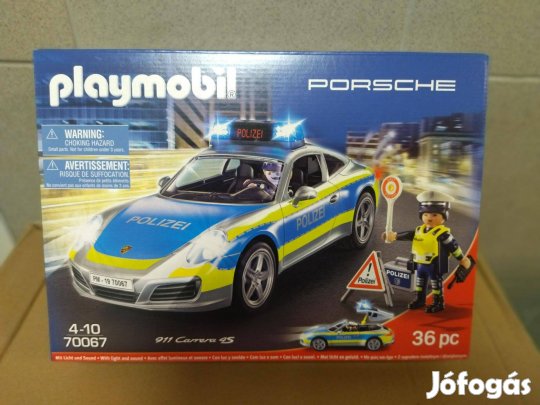 Playmobil 70067 Porsche 911 Carrera 4S új, bontatlan