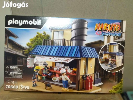 Playmobil 70668 Ichiraku Ramen étterem új, bontatlan