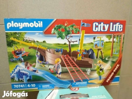 Playmobil 70741 Hajótörött kalandpark játszótér új, bontatlan