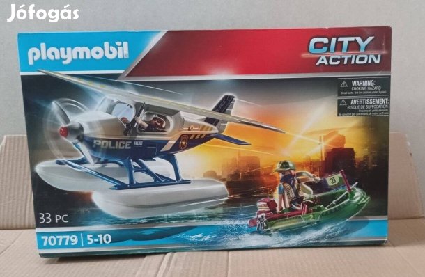 Playmobil 70779 Rendőrség Hidroplán Új Bontatlan