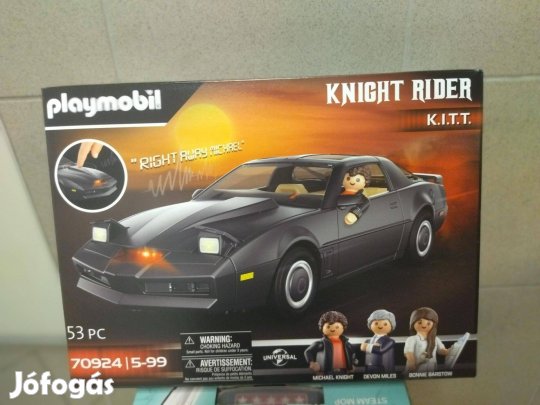 Playmobil 70924 Knight Rider - K.I.T.T. új, bontatlan