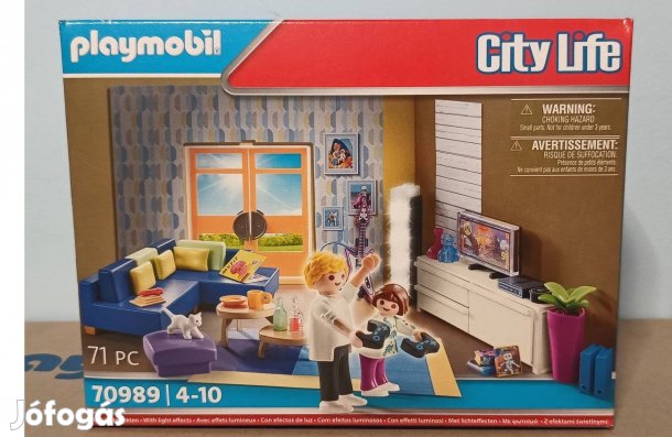 Playmobil 70989 Nappali Szoba Világító Lámpával Új Bontatlan