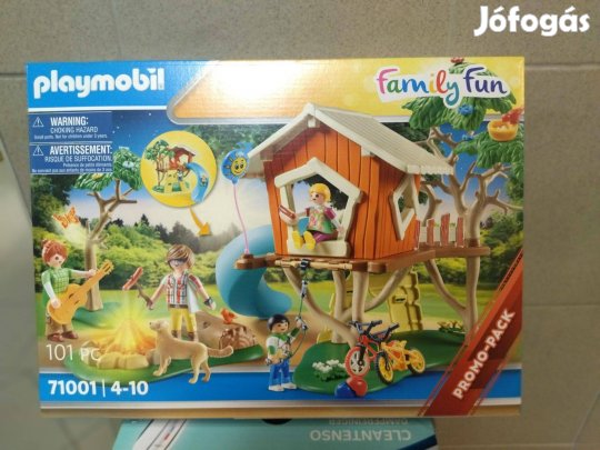 Playmobil 71001 Kaland lombház csúszdával új, bontatlan