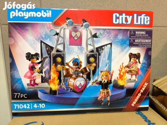 Playmobil 71042 Zenekar új, bontatlan