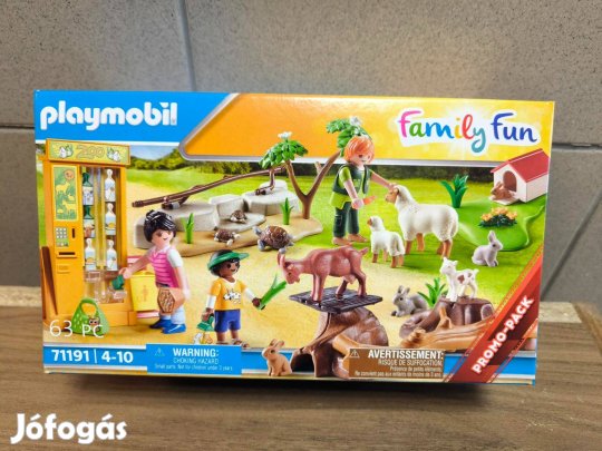 Playmobil 71191 Állatsimogató új, bontatlan