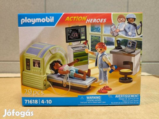 Playmobil 71618 Modern kórház MRI vizsgálója új, bontatlan
