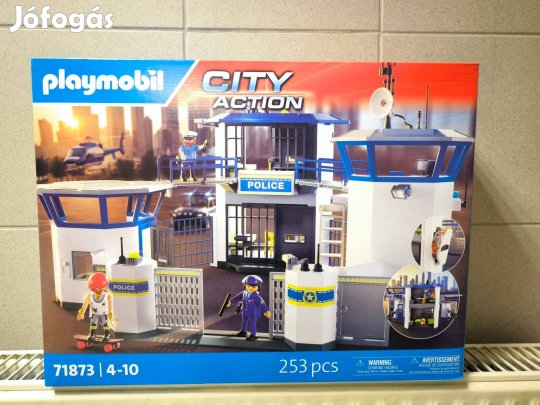 Playmobil 71873 Rendőrségi parancsnoki központ új, bontatlan