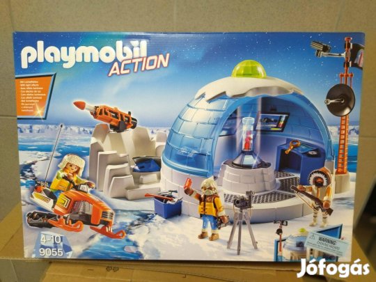Playmobil 9055 Sarkvidéki Ranger Főhadiszállása új, bontatlan