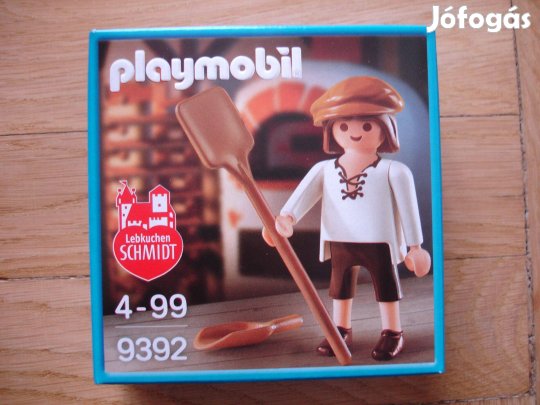 Playmobil 9392 Lebkuchen Schmidt Pék fiú Egyensen Nürnbergből