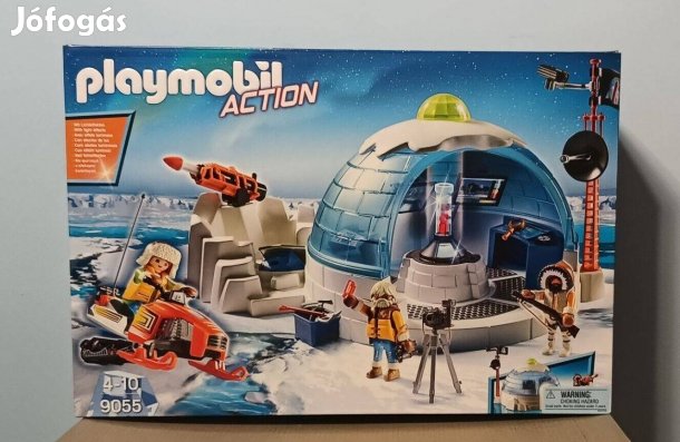 Playmobil Action 9055 Sarkköri Kutatóbázis És Iglu Új Bontatlan
