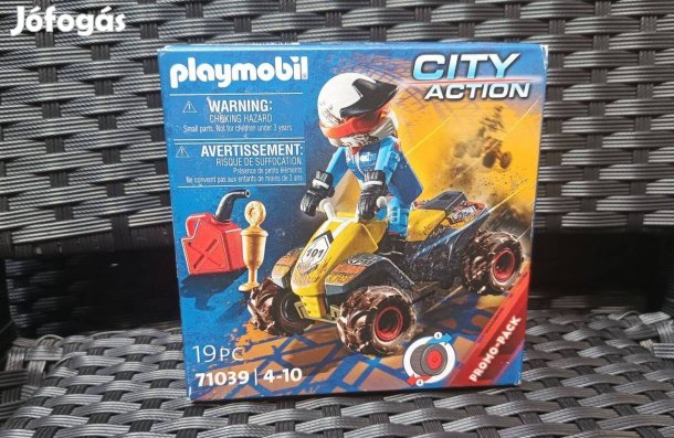 Playmobil City Action 71039 Hátra Húzós Off Road Új Bontatlan