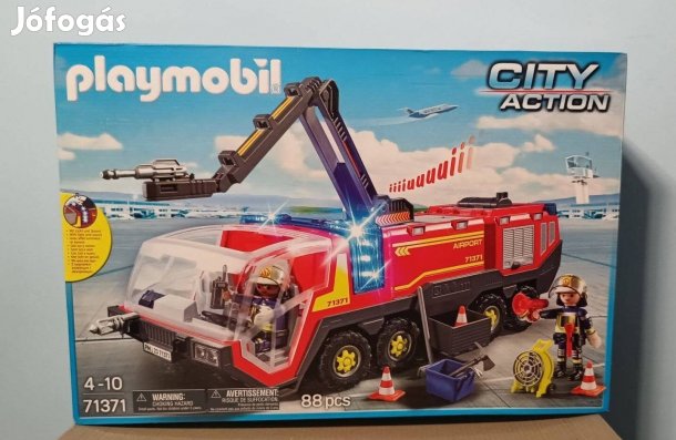 Playmobil City Action 71371 Reptéri Tűzoltóautó Új Bontatlan