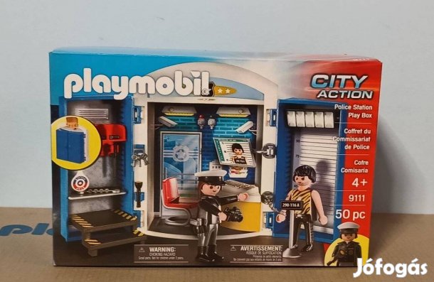 Playmobil City Action 9111 Rendőrörs Új Bontatlan