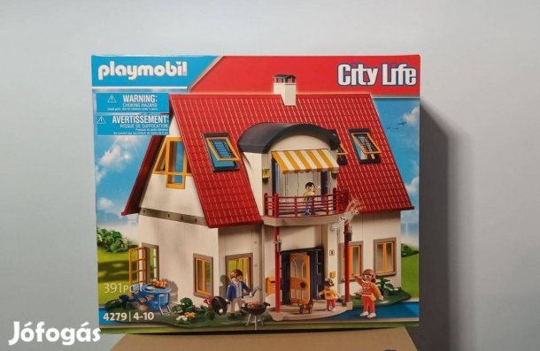Playmobil City Life 4279 Családi Ház Új Bontatlan