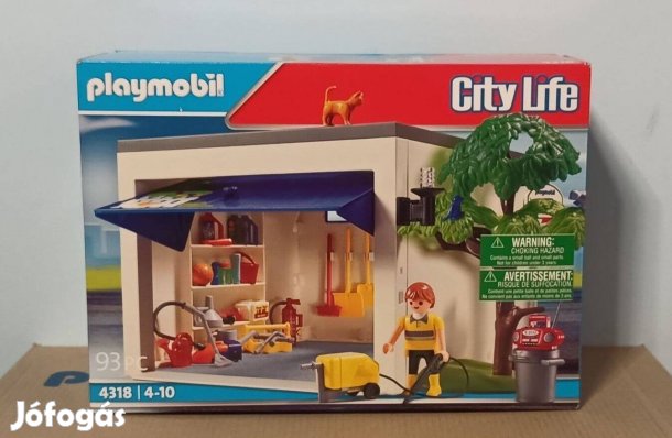 Playmobil City Life 4318 Garázs Új Bontatlan