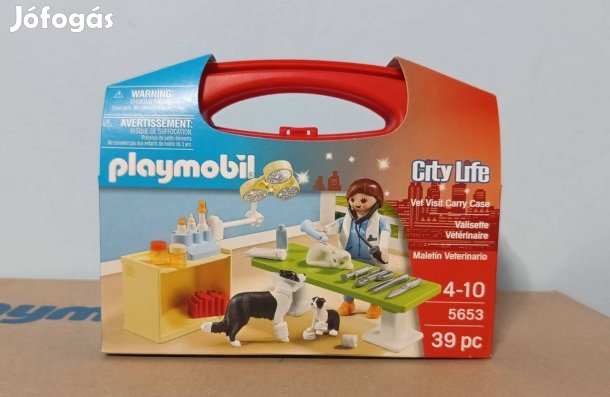 Playmobil City Life 5653 Állatorvosi Rendelő Új Bontatlan