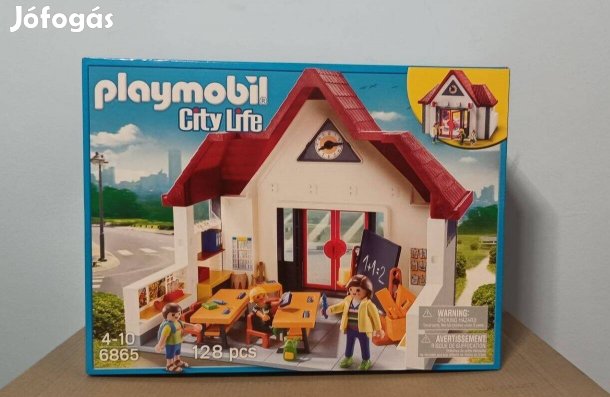 Playmobil City Life 6865 Városszéli Iskola Új Bontatlan