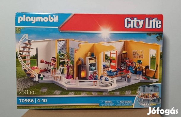 Playmobil City Life 70986 Modern Házhoz Bővítés Új Bontatlan