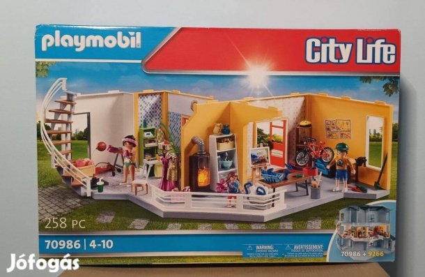 Playmobil City Life 70986 Modern Házhoz Bővítés Új Bontatlan