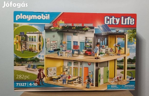 Playmobil City Life 71327 Nagy Iskola Új Bontatlan