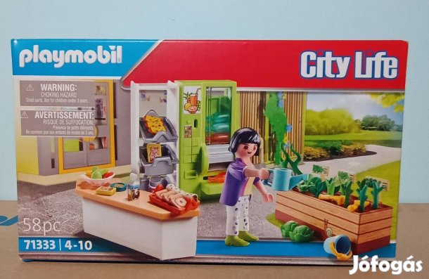 Playmobil City Life 71333 Iskola büféje Új Bontatlan