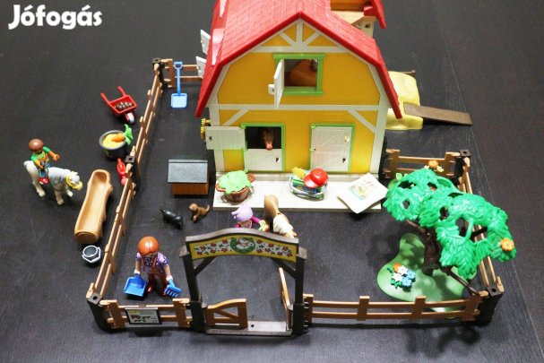 Playmobil Country 5222 Pónifarm Lovasudvar lovarda istálló
