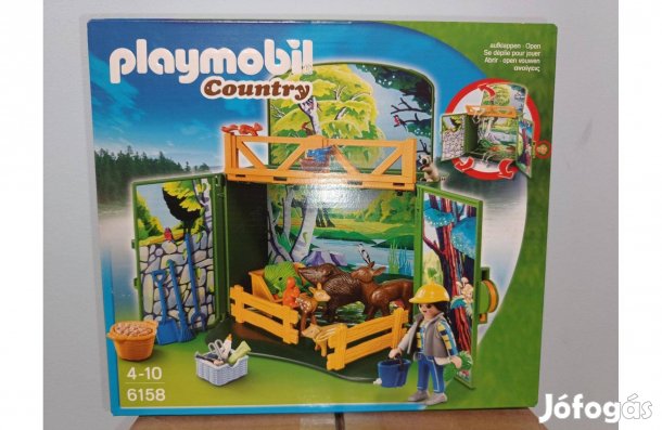 Playmobil Country 6158 Erdei Állatok Etetése Új Bontatlan