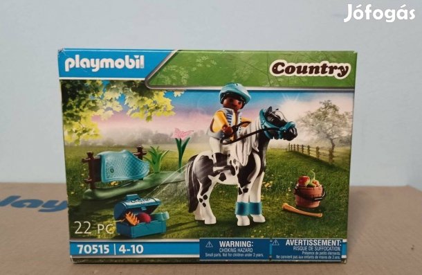 Playmobil Country 70515 Lewitzi Póni Kiegészítőkkel Új Bontatlan