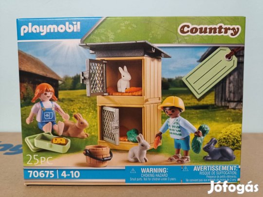 Playmobil Country 70675 Nyuszi Etetés Új Bontatlan