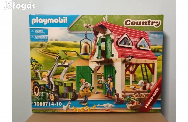 Playmobil Country 70887 Farm Állatokkal Traktorral Új Bontatlan