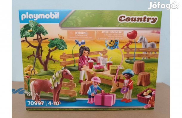 Playmobil Country 70997 Gyermekszülinap A Farmon Új Bontatlan