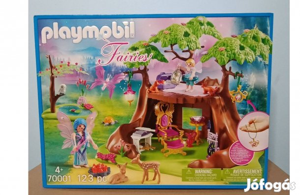 Playmobil Fairies 70001 Erdei Tündérház Új Bontatlan