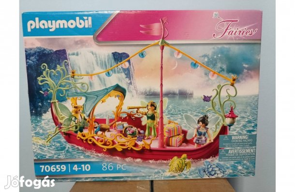 Playmobil Fairies 70659 Tündérhajó Tündérekkel Új Bontatlan