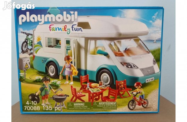 Playmobil Family Fun 70088 Családi Lakóbusz Új Bontatlan