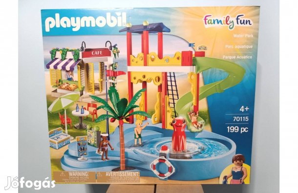 Playmobil Family Fun 70115 Nagy Vízi Park Medence Új Bontatlan