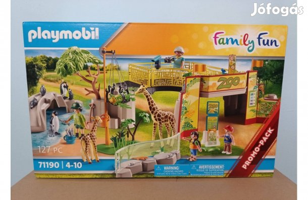 Playmobil Family Fun 71190 Kalandos Állatkert Új Bontatlan