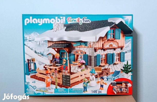 Playmobil Family Fun 9280 Síparadicsom Hütte Új Bontatlan