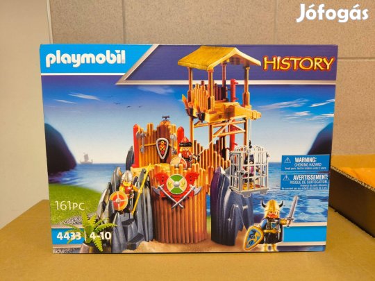 Playmobil History 4433 Viking erőd új, bontatlan