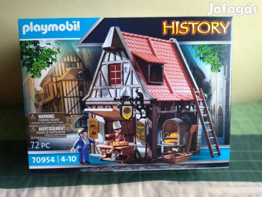 Playmobil History 70954 Középkori pékség új, bontatlan