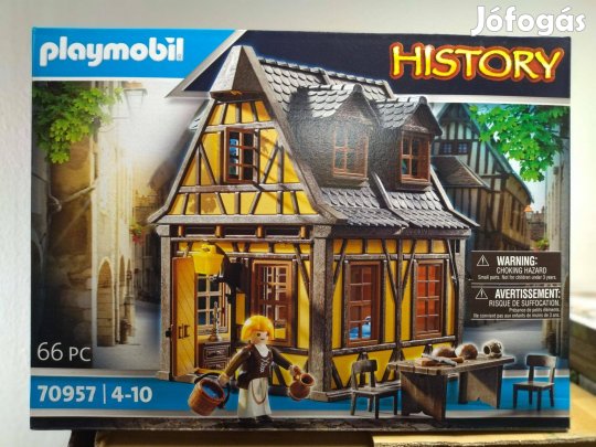 Playmobil History 70957 Középkori lakóház 1.új, bontatlan
