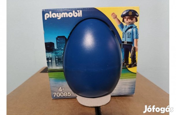 Playmobil Húsvéti Tojás 70085 Rendőr Kutyával Új Bontatlan