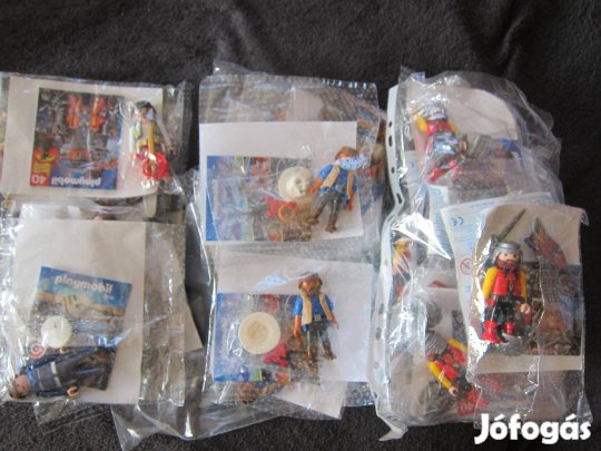 Playmobil Katona , Rendőr , Cowboy , Kalóz - fólis bontatlan új