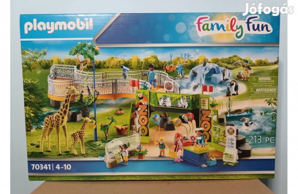 Playmobil My Life 70341 Nagy Állatkert Új Bontatlan