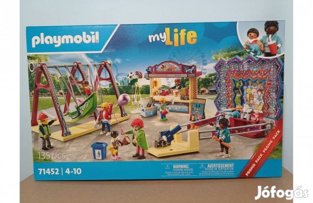 Playmobil My Life 71452 Vidámpark Új Bontatlan